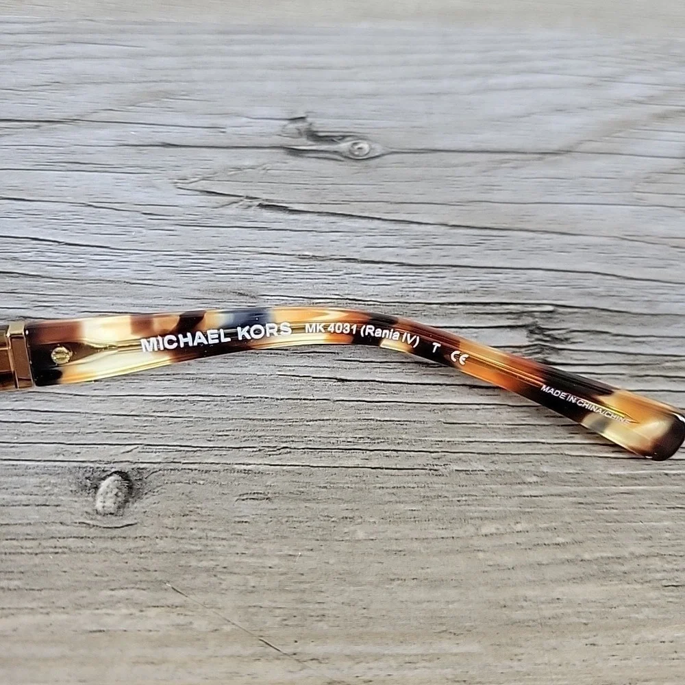 MICHAEL KORS‎ MK4031 Rania IV 3169 Tiger Tortoise Eyeglasses Frames 51-15-135